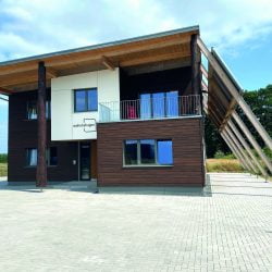 Außenansicht Bürogebäude wohnbehagen in Velen.