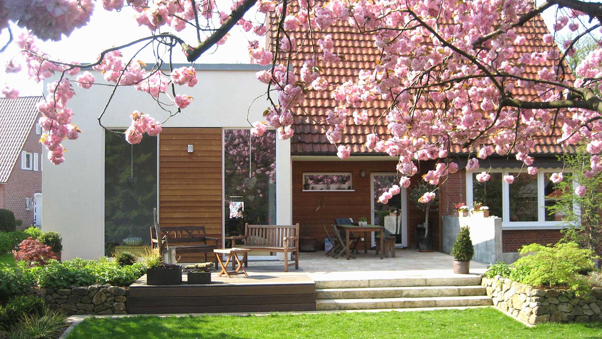 Anbau an ein Einfamilienhaus in Ahaus