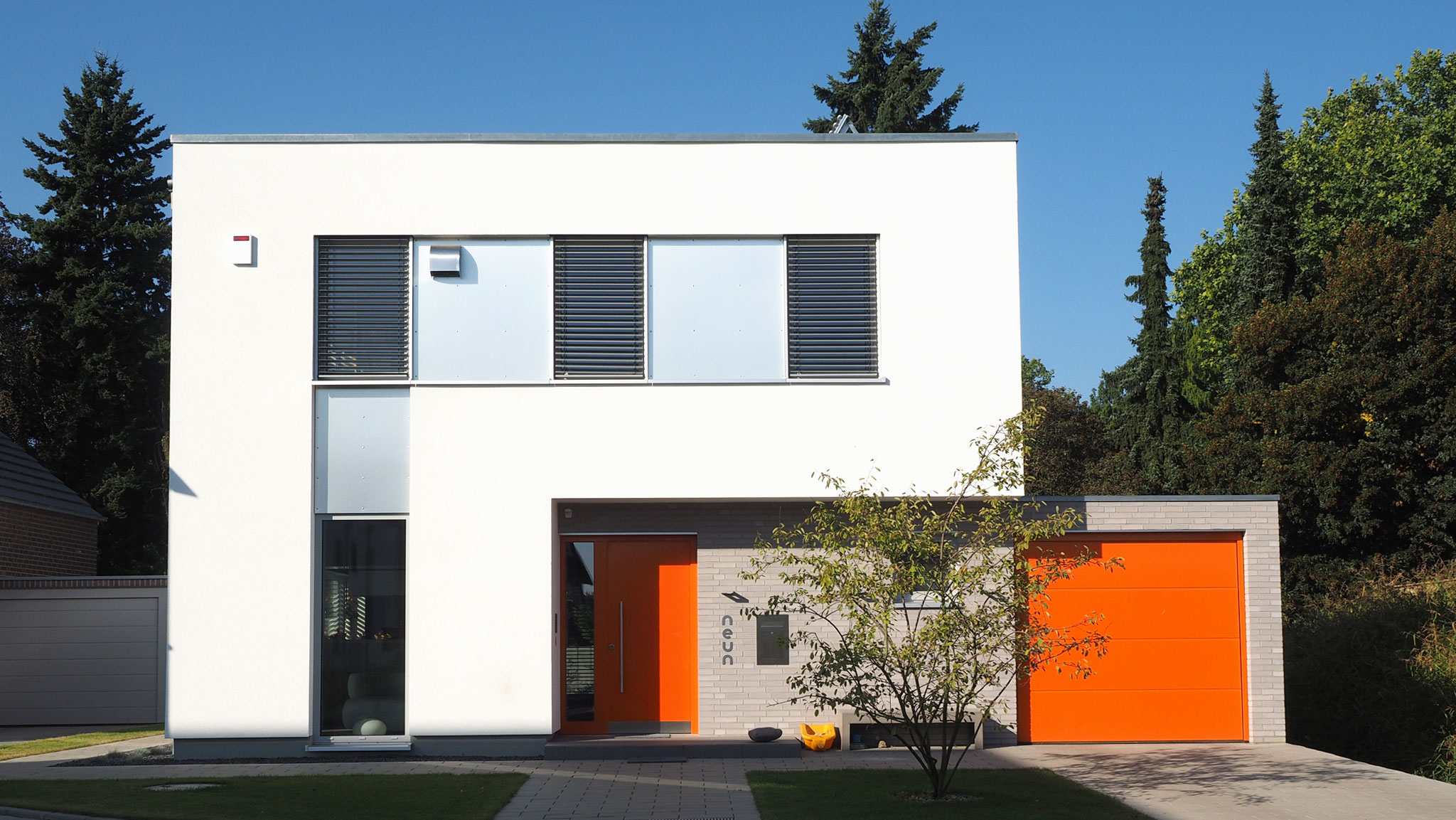 Modernes Einfamilienhaus in Ahaus in Holzrahmenbauweise